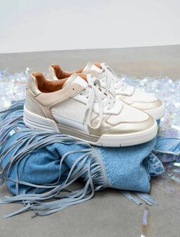 RUGBY raffia - Sneakers Sand / Champagne