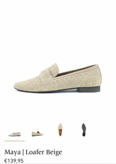 Maya loafer beige