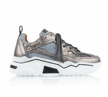 Pluto metallic - Sneakers Steel