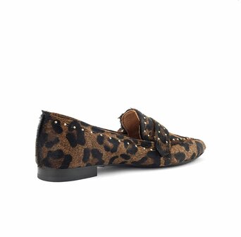 Luna Loafer Leopard Dark