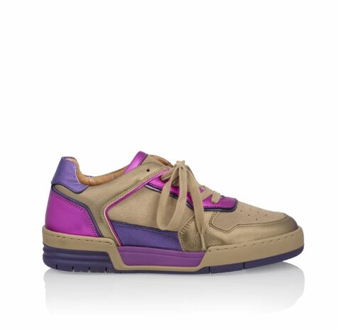 Rugby Sneaker Beige/Fuchsia