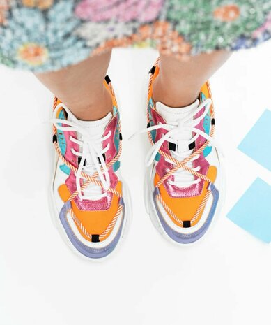 JUPITER scuba Sneakers Orange/Multi