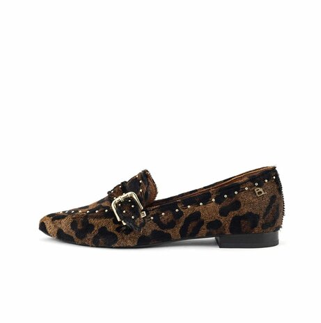 Luna Loafer Leopard Dark