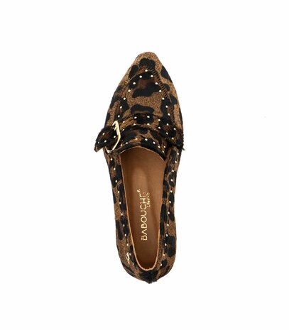 Luna Loafer Leopard Dark